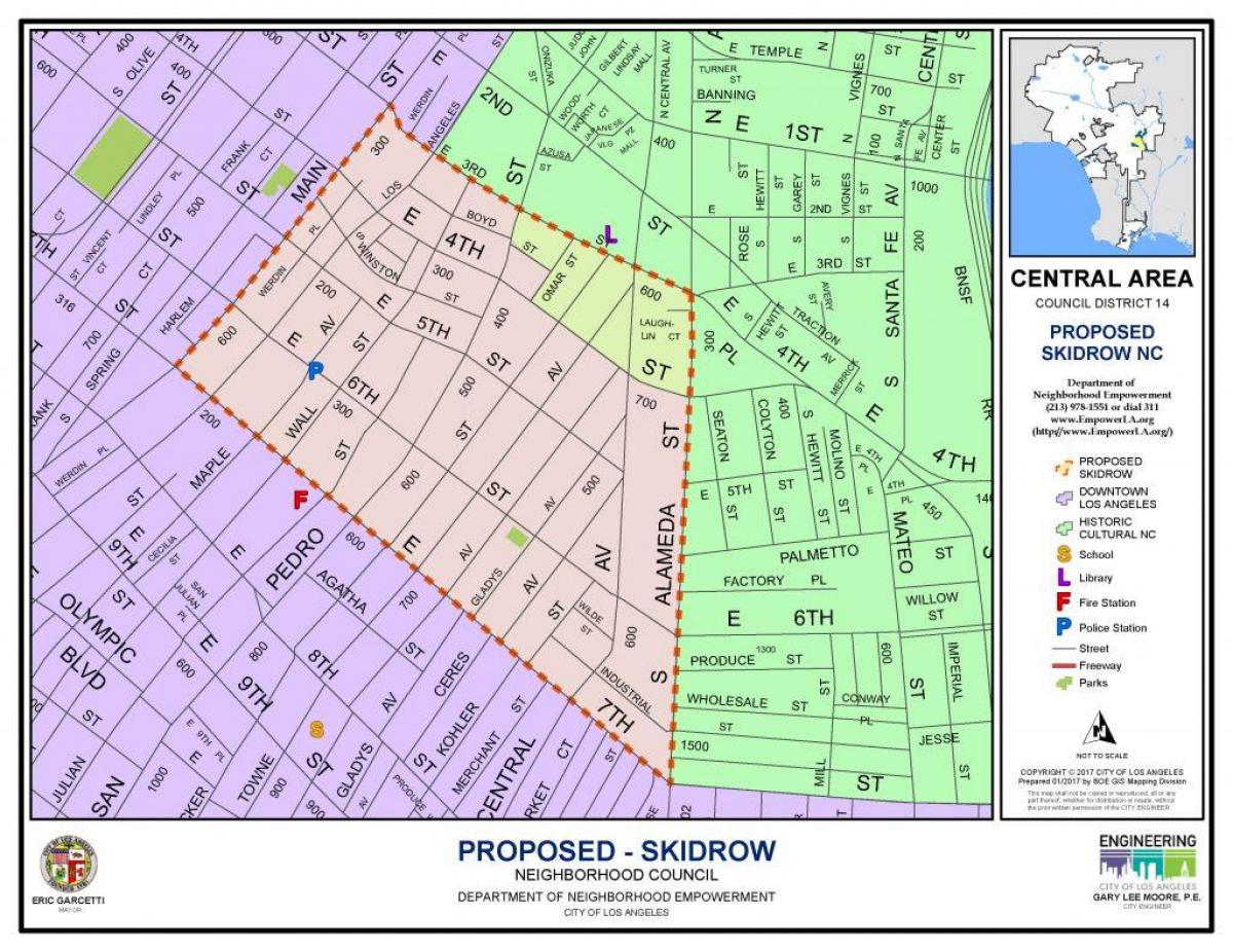 Карта банд лос анджелеса. Скид Роу Лос Анджелес увртв. Skid Row район Лос-Анджелеса на карте. SKIDROW карта. Лос Анджелес Гэри растояние.