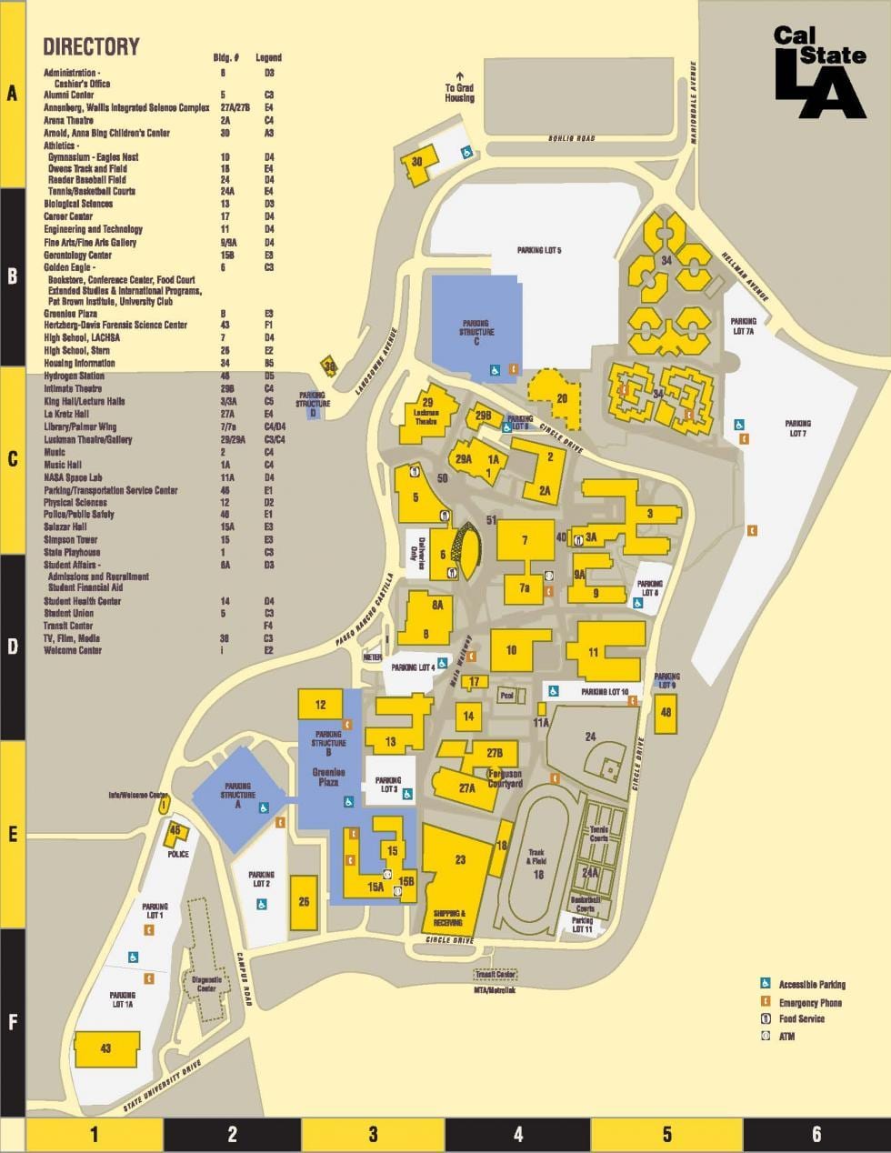 карта csuLA 