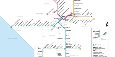 Lacmta карте