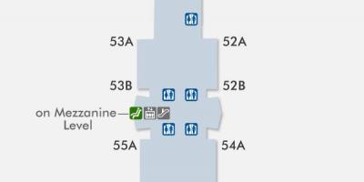 LAX терминалу аэропорта карте 5