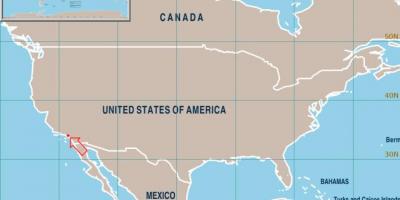 ЛА на карте США 