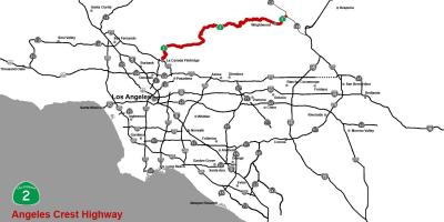 Карта автодороги хохол-Анджелес 